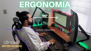 Chega de dor O guia da ergonomia para seu setup  homeoffice ou gamer [upl. by Katey87]