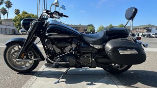 2007 Yamaha Stratoliner 1900 ONLY 435 miles on this touring bike in the Bay Area [upl. by Nalon]