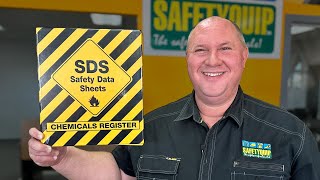 Safety Data Sheet SDS Chemical Register Folder SafetyQuip Australia [upl. by Mich]