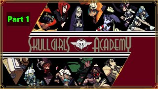 Skullgirls Academy Beginner Skullgirls Tournament Part 1 [upl. by Pelagias]