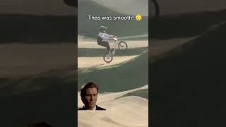 THAT WAS SMOOTH 🥳 bmx bike trick fypage [upl. by Ahsemed273]