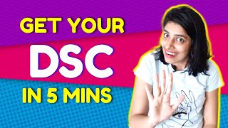 Online Digital Signature Certificate DSC  Apply for esign in 5 minutes and get in 2 hours DSC [upl. by Khanna770]