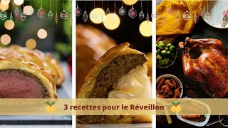 Dinde rôtie au champagne  Chou Wellington  Bœuf Wellington  Recette pour Noël et le réveillon [upl. by Chambers575]