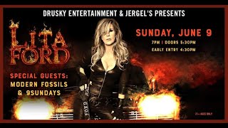 Lita Ford KISS ME DEADLY Pittsburgh [upl. by Hewet]