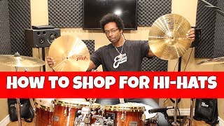 HOW TO SHOP FOR HIHATS  What To Look For [upl. by Naz]