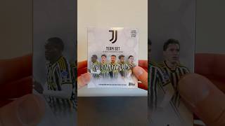 Topps Juventus Team Set 202324 box opening amp review [upl. by Carlos]