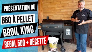 Présentation et démonstration du BBQ à pellet Broil King Regal 500  recette de butternut farci [upl. by Ahsieka]