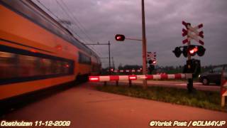 1080P DLMs Trainspotting  Spotten met Zonsondergang Oosthuizen 11122009 [upl. by Karon52]