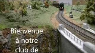 Bienvenue à notre club de modélisme ferroviaire [upl. by Eelyram]