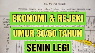 REJEKI SENIN LEGI UMUR 3060 TAHUNPRIMBON [upl. by Elyrehc695]