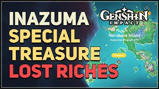 Inazuma Special Treasure Location Genshin Impact Lost Riches [upl. by Selim511]