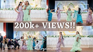 BEST Tamil bride squad dance  Wedding Dance  Tamil Mashup  Choreographed by Shruthika [upl. by Enyrehtak]