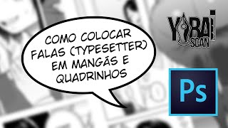 Como colocar falas nos balões Typesetter em MangásQuadrinhos [upl. by Pournaras]