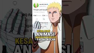 Kesalahan Animasi Paling Kocak Di Naruto amp Boruto shorts [upl. by Abbotson]