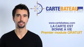 Passez votre Permis de Bateau avec Cartebateaucom [upl. by Bonni]