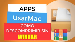 COMO DESCOMPRIMIR SIN WINRAR 📚 EN MAC [upl. by Steinman]