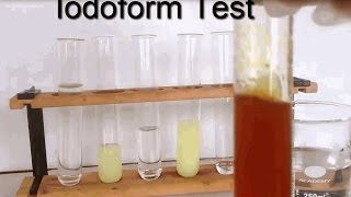 Alcohols Advanced 9 Iodoform test for CH3CHOHR [upl. by Krasnoff]