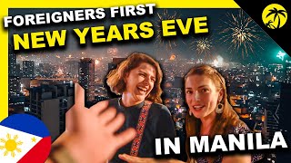 FOREIGNERS first NEW YEARS EVE in the PHILIPPINES  New Years Eve 2020 Manila [upl. by Nelehyram]