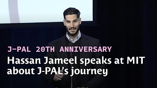 quotOur partnership began back when it was PAL without the Jquot  Hassan Jameel addresses JPAL at MIT [upl. by Herra905]