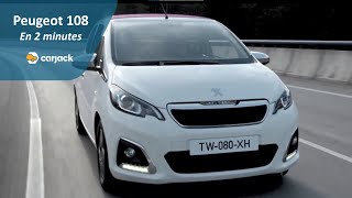 Peugeot 108  Revue en 2 minutes  Belgique  2021 [upl. by Anilecram712]