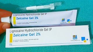 Lignocaine hydrochloride 2 Jelly कैथेटरपाइल्स जलनाट्यूब डालना Lox 2 Jelly Zelcaine Gel 2 [upl. by Noemi]