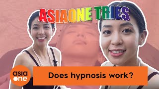 AsiaOne Tries Hypnotising Amanda Chaang to ‘cure’ her deepest fear [upl. by Dream]