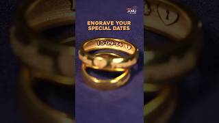 Customised Rings from Sri Anu Jewellers  Madurai  Best Jewellery store in Madurai FingerprintRing [upl. by Owiat]