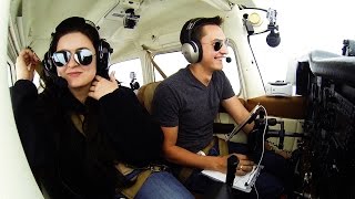 Picking Up Brandons Sister  Kansas City to Texas  Cessna 172 [upl. by Ecirtram]