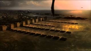 Epic Scene Game of Thrones Season 3 Daenerys Targaryen Unsullied Army Part 2 HD [upl. by Clarey]