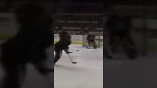 Incredible Sidney Crosby backhand in practice [upl. by Sackville762]