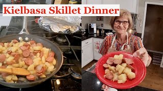 Kielbasa Skillet Dinner  Quick amp Easy Recipe  Budget Friendly [upl. by Agostino788]