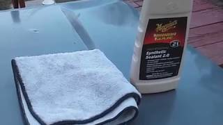 Chemical guys top coat sealant vs meguiars synthetic sealant 20 [upl. by Shriner]