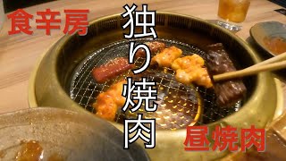 〝肉Log〟 【一人焼肉】食辛房 中筋店 おじさんのお正月ランチはこれでした笑 [upl. by Asena]