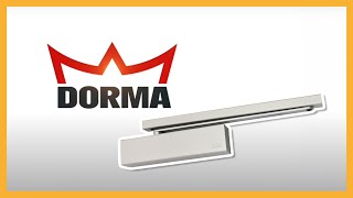 How to install the Dorma TS 92 Cam Action Door Closer [upl. by Carlynn]