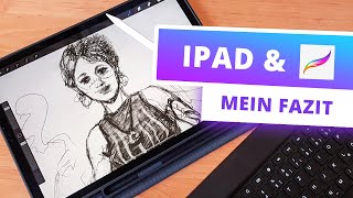 iPad Pro amp Procreate für digitales Zeichnen Mein FAZIT nach 3 Monaten [upl. by Ingamar329]