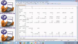 LSDYNA Tutorial Fluid Structure Interaction FSI [upl. by Eentirb]