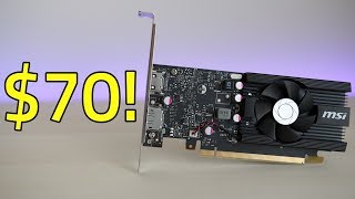 Is A 70 Graphics Card Worth It  MSI GT 1030 Review amp Benchmarks [upl. by Eilasor53]