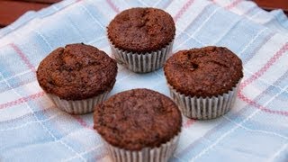 Cupcakes de Platano Nueces y Chocolate [upl. by Llabmik]