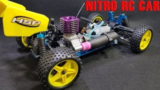 First Test and Review Nitro Gas RC Car [upl. by Mulvihill]