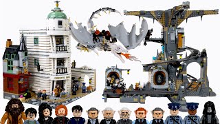 The Ultimate LEGO Harry Potter Gringotts Bank Review [upl. by Annalla382]