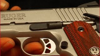 RUGER SR 1911 GOVT 45 ACP REVIEW [upl. by Liscomb618]