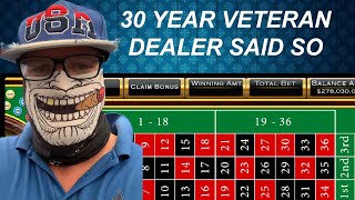 BEST ROULETTE STRATEGY ACCORDING TO 30 YEAR LAS VEGAS DEALER [upl. by Niliac65]