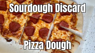 Sourdough Discard Pizza Dough [upl. by Ylloh]