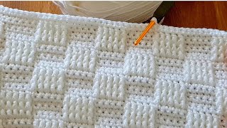 Great Crochet Pattern for Blankets Bags and Sweaters Easy Crochet for Beginners [upl. by Acebber]