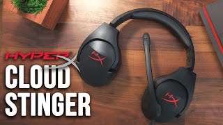 HyperX Cloud Stinger Gaming Headset Review [upl. by Nesnaj923]