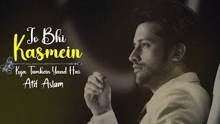 Jo Bhi Kasmein  Atif Aslam Ai Cover [upl. by Deelaw]