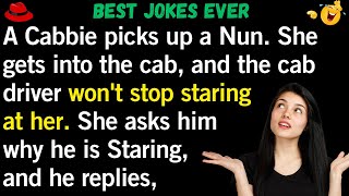 quotquot😂A cabbie picks up a nun She gets into the cab [upl. by Enohs162]