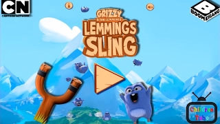 Grizzy And The Lemmings Lemmings Sling Shot Gameplay ✔ [upl. by Euqinahs]