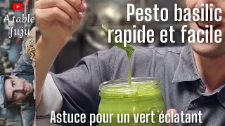 Comment faire du pesto [upl. by Sigmund]