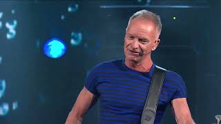 Sting  Rushing Water  The Late Show with Stephen Colbert 2021 [upl. by Wilscam]